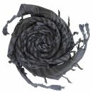 Kefiah - tessitura semplice grigio-grigio scuro - nero -...