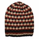 Oversized woolen hat - black - red - beige - Knit cap -...