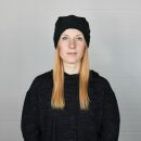 Woolen hat - black - Knit cap