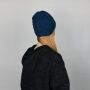 Woolen hat - blue - Knit cap