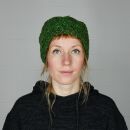 Woolen hat - green - brown - Knit cap