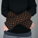 Woolen arm warmers - Knitted arm warmers - brown with...