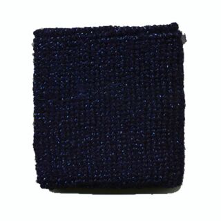 Polsino - Fascia da polso tergisudore tinta unita - blu - con glitter
