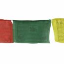 Bandiere di preghiera buddista tibetana - larghe 30 cm -...
